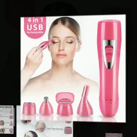 In Waterproof Electric Painless Women S Body Face Epilator Facial