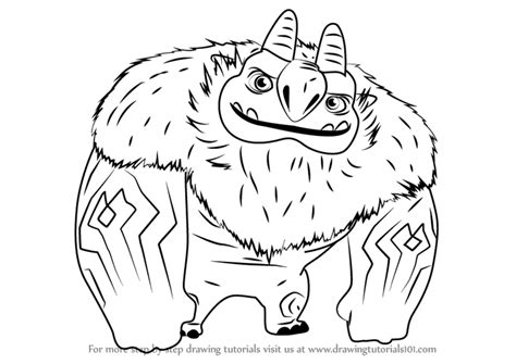 Trollhunters Amulet Coloring Pages