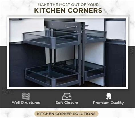 Stainless Steel Magic Corner Kitchen Unit At Rs Piece In New Delhi