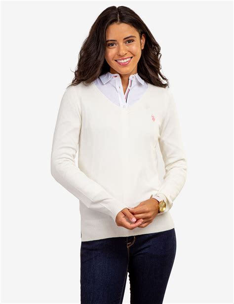 Soft Touch V Neck Sweater Us Polo Assn