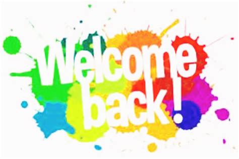 Welcome back! in 2024