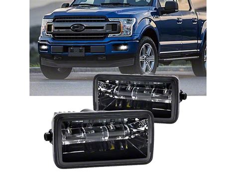 F 150 Led Fog Lights Black Housing 15 20 F 150 Excluding Raptor Free Shipping