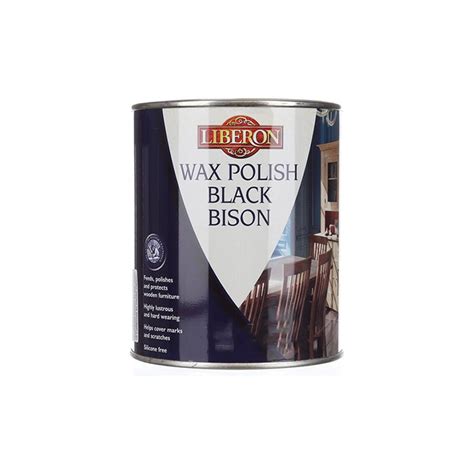 Liberon Wax Polish Black Bison Paste Restorate