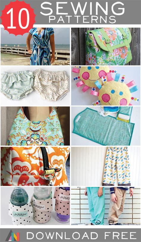 10-free-sewing-patterns - Andrea's Notebook