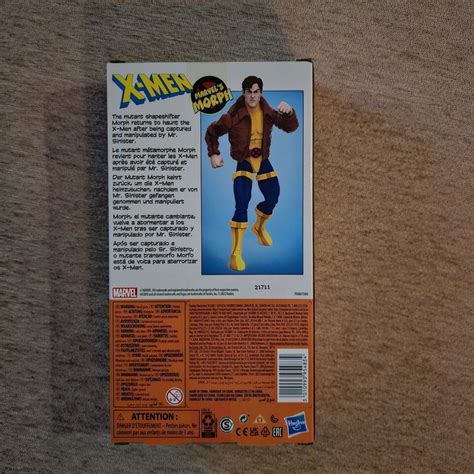 Marvel Legends Animated Series X Men Morph VHS 90s Retro Box 6 Figure