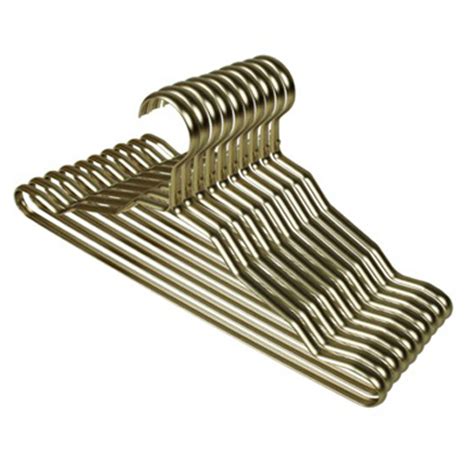 Set Of 10 Metallic Khaki Hangers Truffula Forest