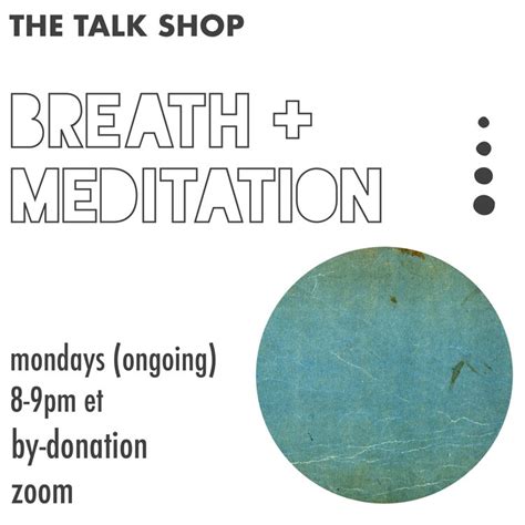 Breath + Meditation – Abaton Calendar