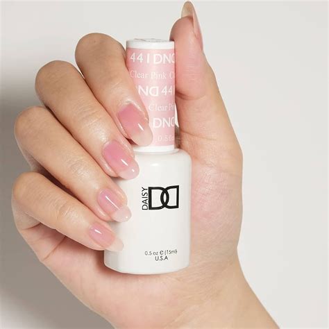 Dnd Nail Polish Gel And Matching Lacquer Set Duo 441 Clear Pink