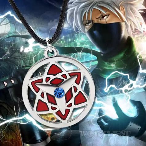 Подвеска Вечный Мангекьё Шаринган Саске из Naruto кулон аниме наруто ...