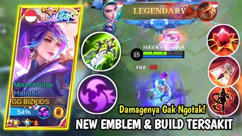 Hanabi New Emblem Assassin Damagenya Gak Ngotak Best Build Tersakit