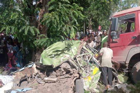 Nine Dead After Matatu And Lorry Collide Head On In Kilifi Nation