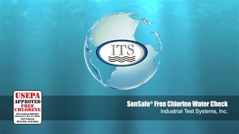 Industrial Test Systems Sensafe Free Chlorine Test Strip Usepa