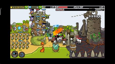 Grow Castle Tower Defense Level 135 1 YouTube