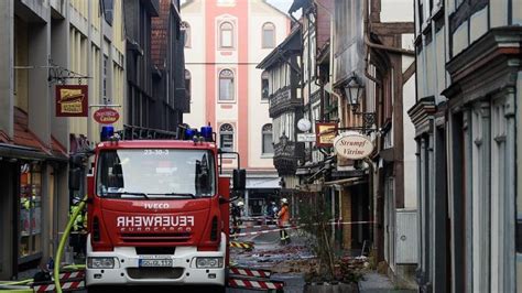 Br Nde Feuer In Historischer Altstadt Sonderkommission Ermittelt