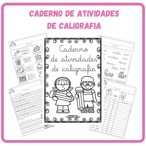 Caderno De Atividades De Caligrafia Prof Amanda Ramalho