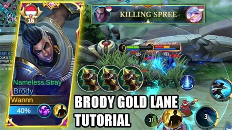 TUTORIAL MAIN BRODY MM TERKUAT COCOK UNTUK PLAYER SOLO RANK BRODY