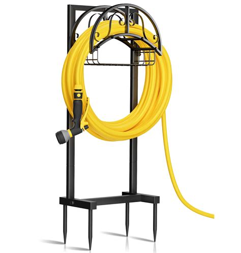 Garden Hose Holder Freestanding Water Hose Holder Hose Hanger Heavy