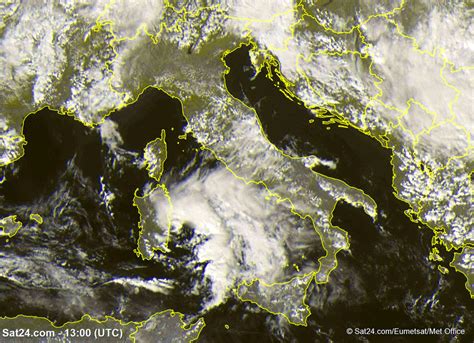 Maltempo Violenti Temporali Nel Basso Tirreno Allerta Meteo Per Il