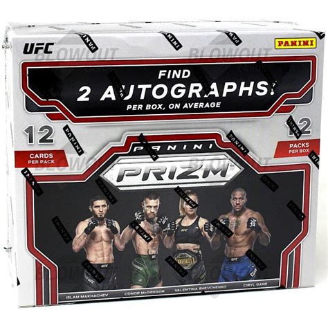 2022 Panini Prizm UFC Hobby Box