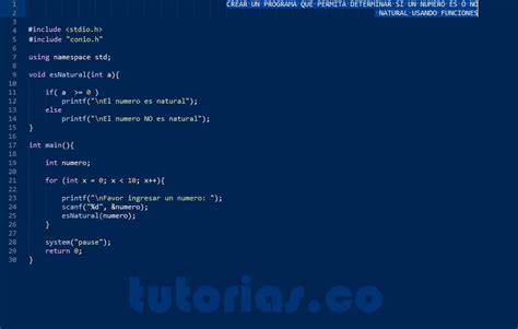 Funciones Turbo C Funcion Natural Tutorias Co