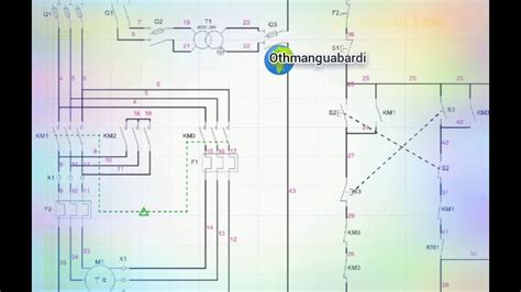 Explication Schema Demarrage Moteur A Deux Vitesse 1 Sens Dahlander