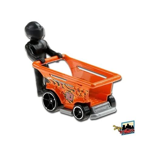 Carrinho Hot Wheels Aisle Driver Laranja JPINA HW Ride Ons Mattel Toyshow Tudo De