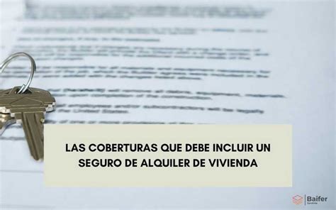 Beneficios De Tener Un Seguro De Alquiler Para Tu Vivienda O Local