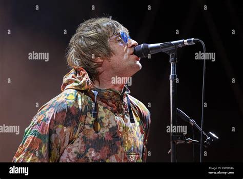 Liam Gallagher live concert at Lucca Summer Festival Italy July, 6 2022 ...