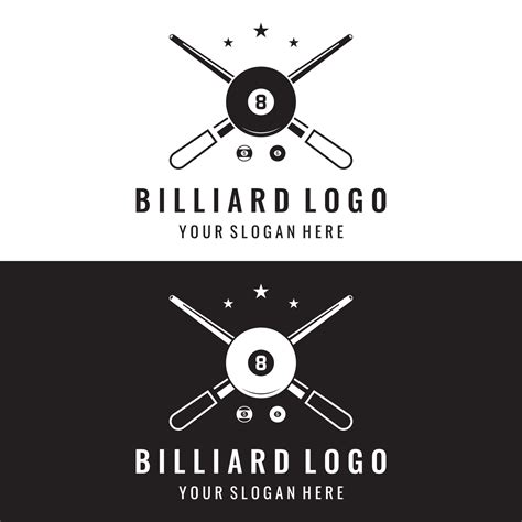 Pool Table Logo Vector Art, Icons, and Graphics for Free Download