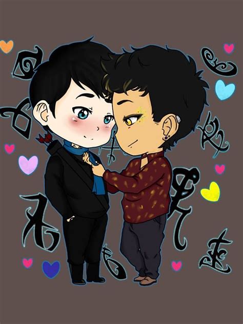 Pin By Rhiannon Firth On Compu Malec Shadowhunters Malec Malec Fanart