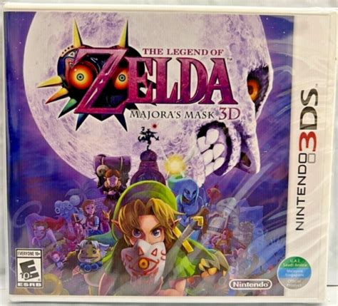 The Legend Of Zelda Majoras Mask 3d 3ds Brand New Game Actionadventure 2015 Ebay