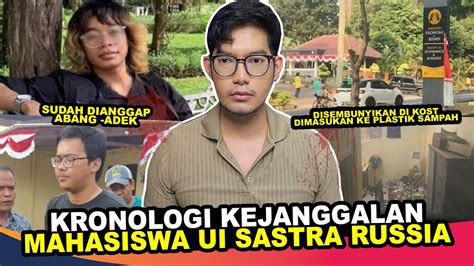 Rangkuman Mahasiswa Ui Fib Sastra Rusia Youtube