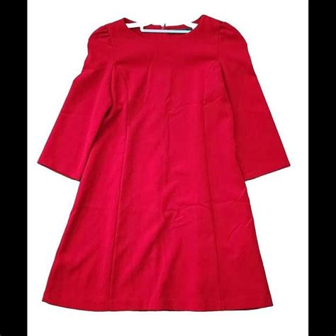 Zara Dresses Zara Trafaluc Dress Small Red 34 Sleeve Sheath Short