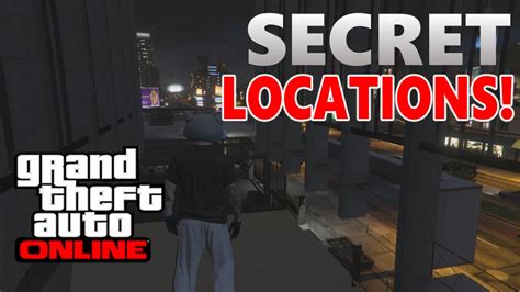 GTA 5 ONLINE HIDDEN LOCATIONS 3 Secret Wallbreaches On GTA 5 Online