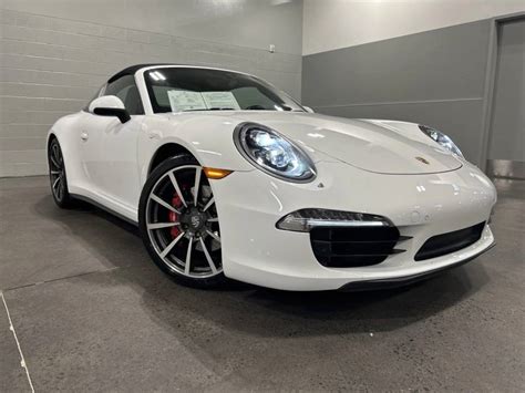 Used Porsche 2014 Porsche 911 Targa 4S for sale at Hendrick Porsche