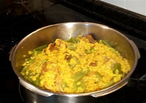 Arroz Con Pollo En Olla Exprés Al Estilo De Mariaje Videoreceta