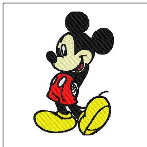 Mickey Mouse Embroidery Design