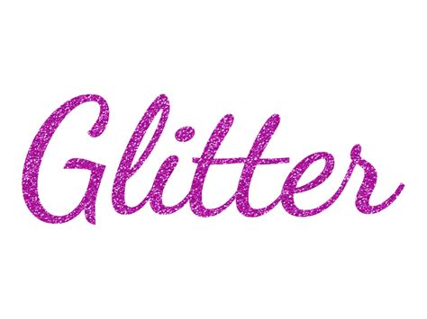 Glitter Text Effect Inkpx