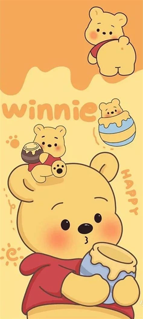 Pin On Pooh Bear Cute Cartoon Wallpapers Cute Disney Wallpaper Cute