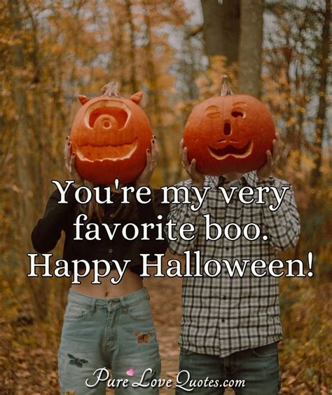 Youre My Very Favorite Boo Happy Halloween Purelovequotes