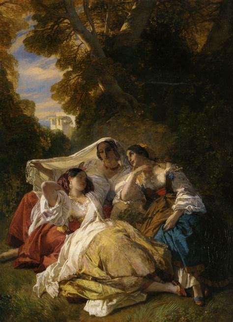 La Siesta Franz Xaver Winterhalter Franz Xaver Winterhalter