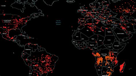 Waldbrände Diese interaktive Karte zeigt Feuer auf der ganzen Welt