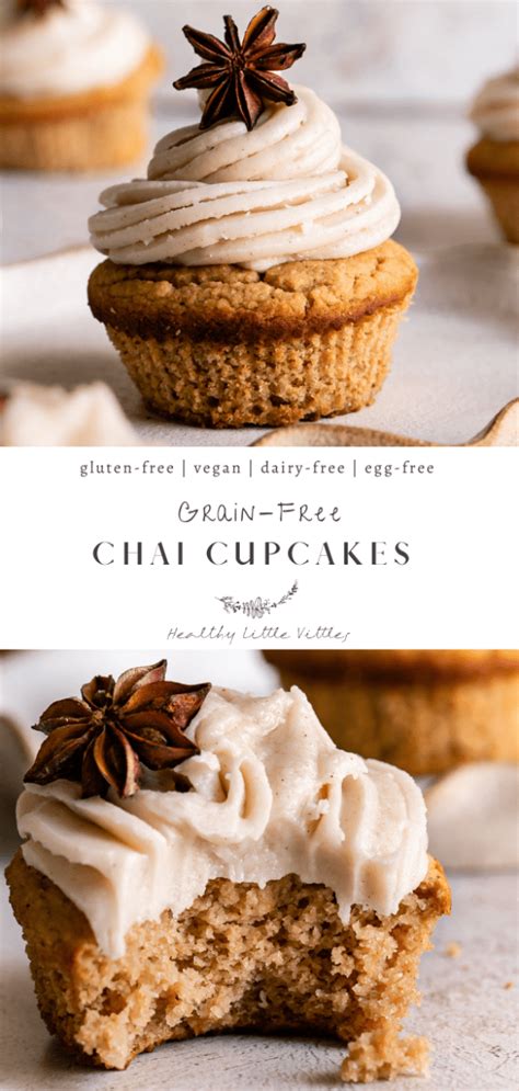 Grain Free Chai Cupcakes Healthy Little Vittles