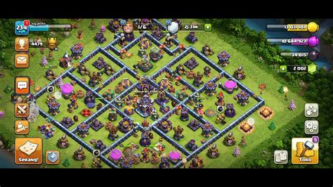 Jual Akun Coc Th Max Youtube