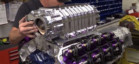 Supercharged 426 Hemi Engine