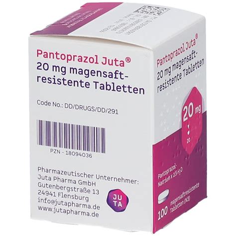 Pantoprazol Juta Mg Magensaftres Tabletten St Mit Dem E Rezept