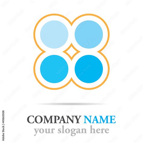 Logo Entreprise Stock Vector Adobe Stock