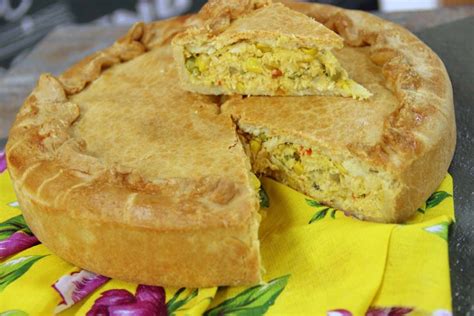 Torta De Frango Com Massa De Creme Ricota Band Receitas