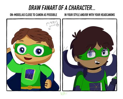 Draw fanart of a character (Super Why) by OrangeFlames44 on DeviantArt