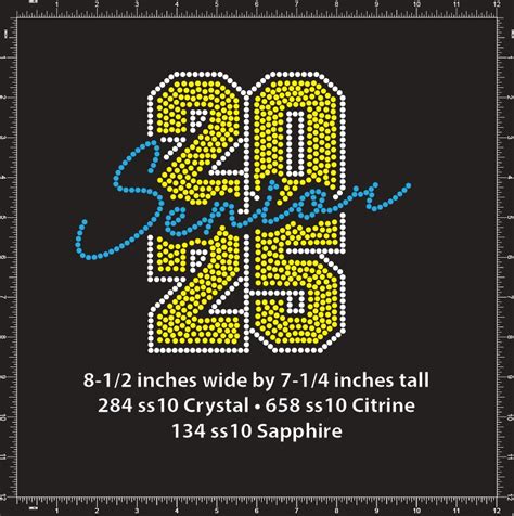 Live Bonus Senior 2025 Ss10 Rhinestone Mechanic Digital Design Garage